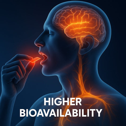 How Riize supplement strips offer superior bioavailability.