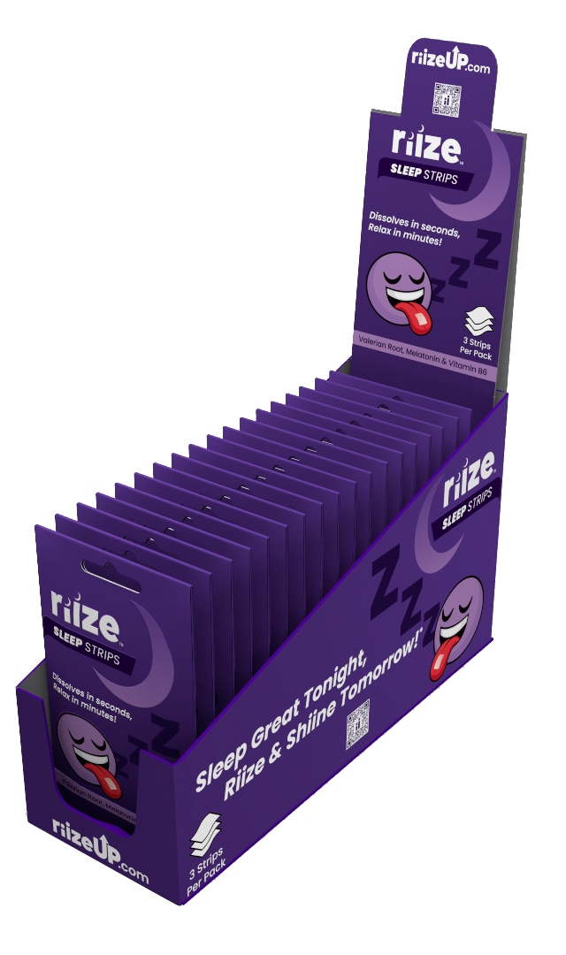 Sleeping Rizz Riize Sleep 20x3-Packs- MSRP $199.80 β RiizeUp